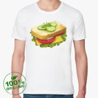 Мужская футболка органик