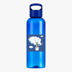 Прозрачная спортивная бутылка