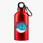 Металлическая бутылка 400 мл UV-DTF