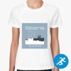 Женская спортивная футболка