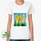 Женская футболка органик