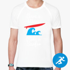 Мужская спортивная футболка