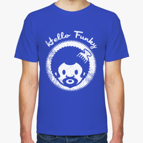 Футболка с принтом Hello Funky