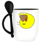 Кружка с ложкой