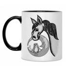 Ежик на луне и лошадка в туман