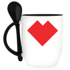 Кружка с ложкой