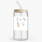 Банка с бамбуковой крышкой