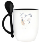 Кружка с ложкой