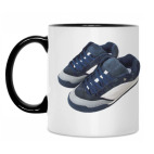 Кружка двухцветная