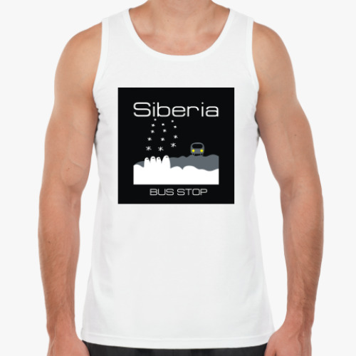 Майка с принтом Bus-Stop
