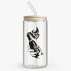 Банка с бамбуковой крышкой