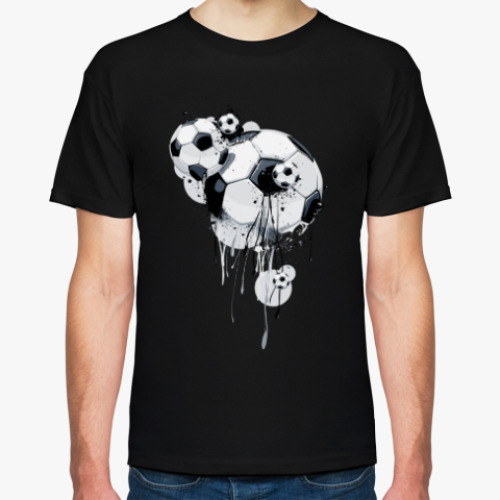 Футболка с принтом Футбол