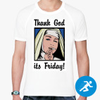 Мужская спортивная футболка