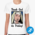 Женская спортивная футболка