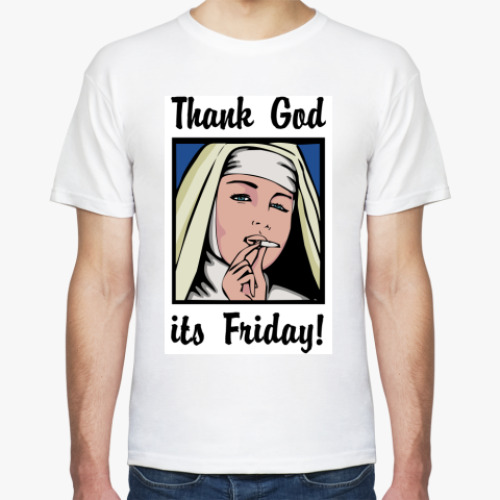 Футболка с принтом Friday / Пятница