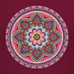 Мандала - круглый восточный орнамент