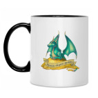 Кружка двухцветная