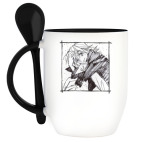 Кружка с ложкой