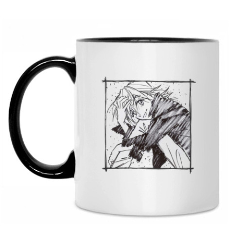 Кружка с принтом FLCL