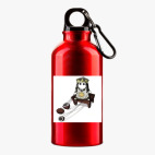 Металлическая бутылка 400 мл UV-DTF