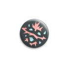 Значок 25 мм Purifier Silver 10000