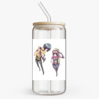 Банка с бамбуковой крышкой