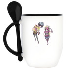 Кружка с ложкой