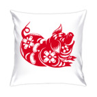 Подушка 35x35 см Символ года