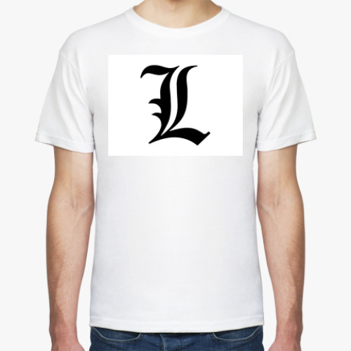 Футболка с принтом Эл