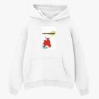 Толстовка худи оверсайз