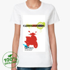 Женская футболка органик