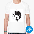 Мужская спортивная футболка