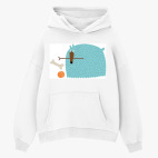 Толстовка худи оверсайз