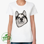 Женская футболка органик