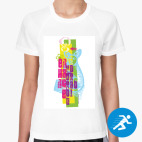 Женская спортивная футболка