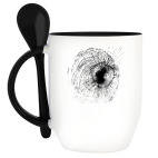 Кружка с ложкой