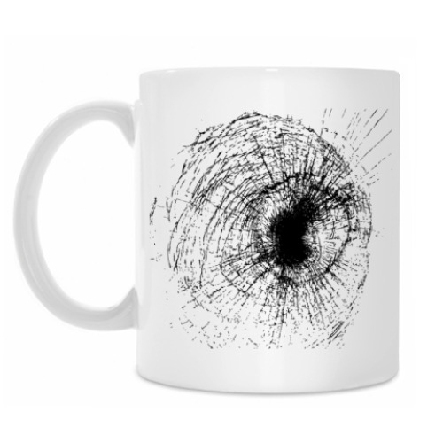 Кружка с принтом crash