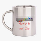 Кружка металлическая