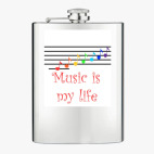 Фляжка стальная