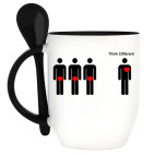 Кружка с ложкой