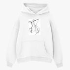 Толстовка худи оверсайз