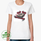 Женская футболка органик