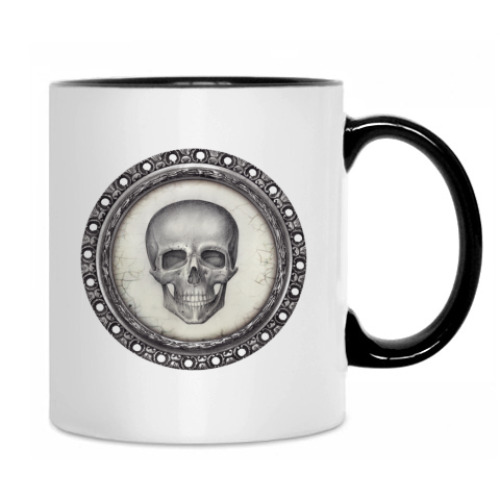 Кружка с принтом Череп