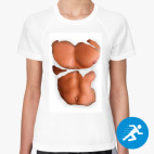 Женская спортивная футболка