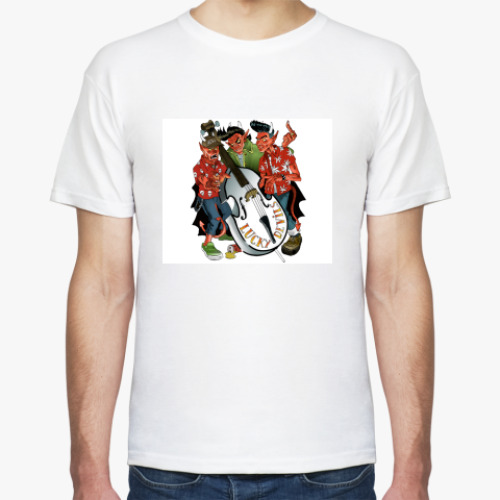 Футболка с принтом Lucky Devils