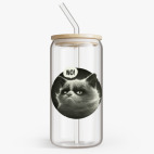 Банка с бамбуковой крышкой