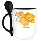 Кружка с ложкой