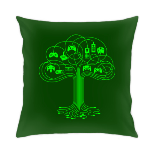 Подушка с принтом Геймер