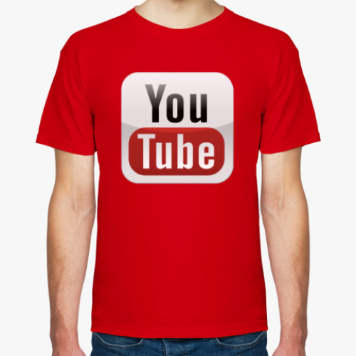 Футболка с принтом YouTube