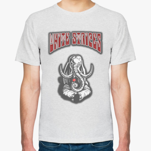 Футболка с принтом White Stripes